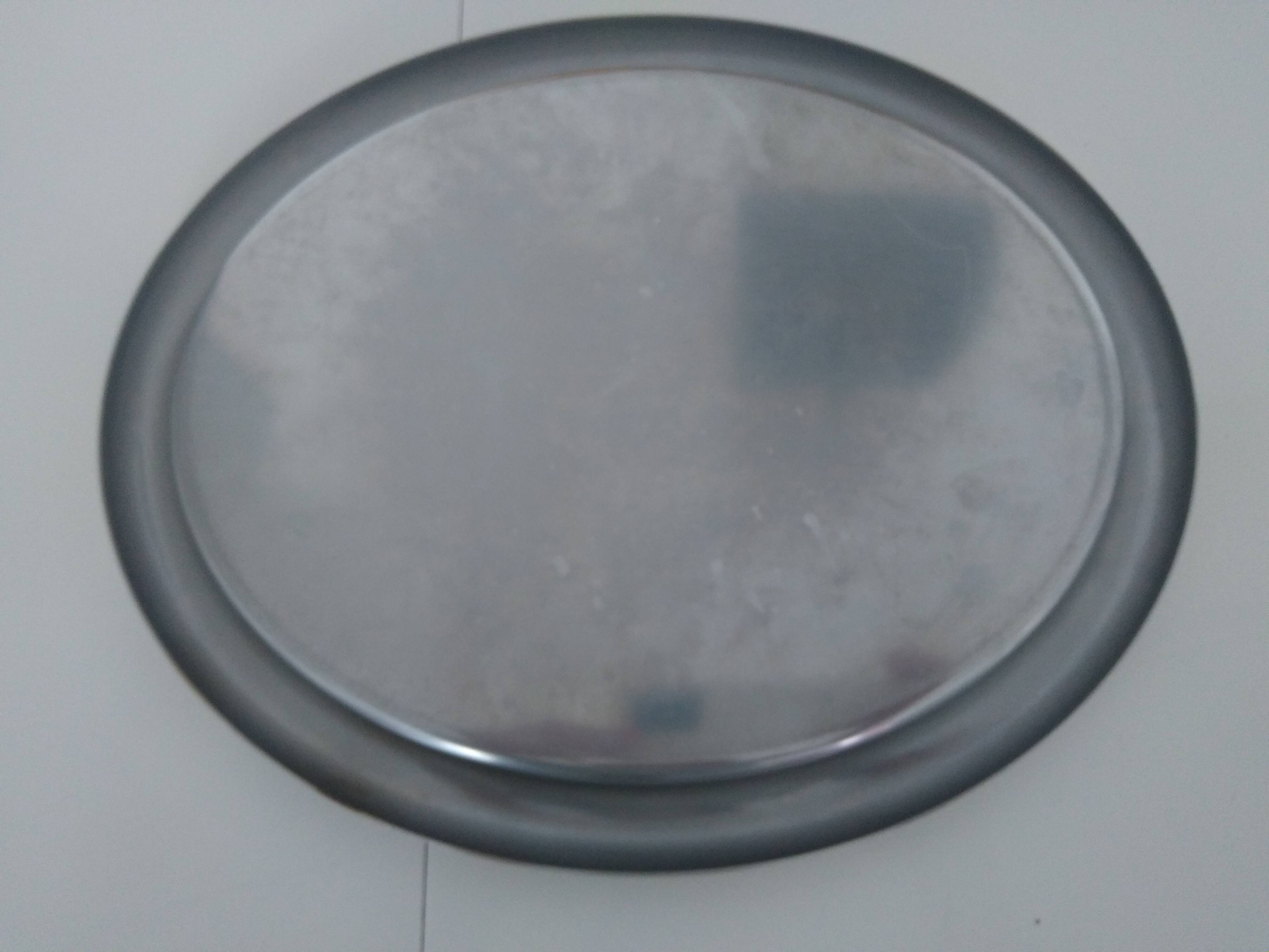 Plateau ovale inox Alessi Italy J.Hoffmann 1923-2003