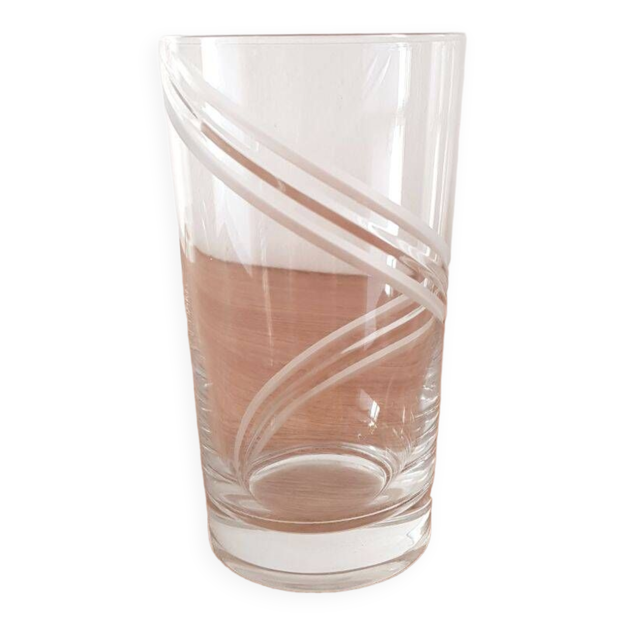 Glasses 5 crystal d'arques farandoles