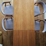 Table en teck scandinave années 60