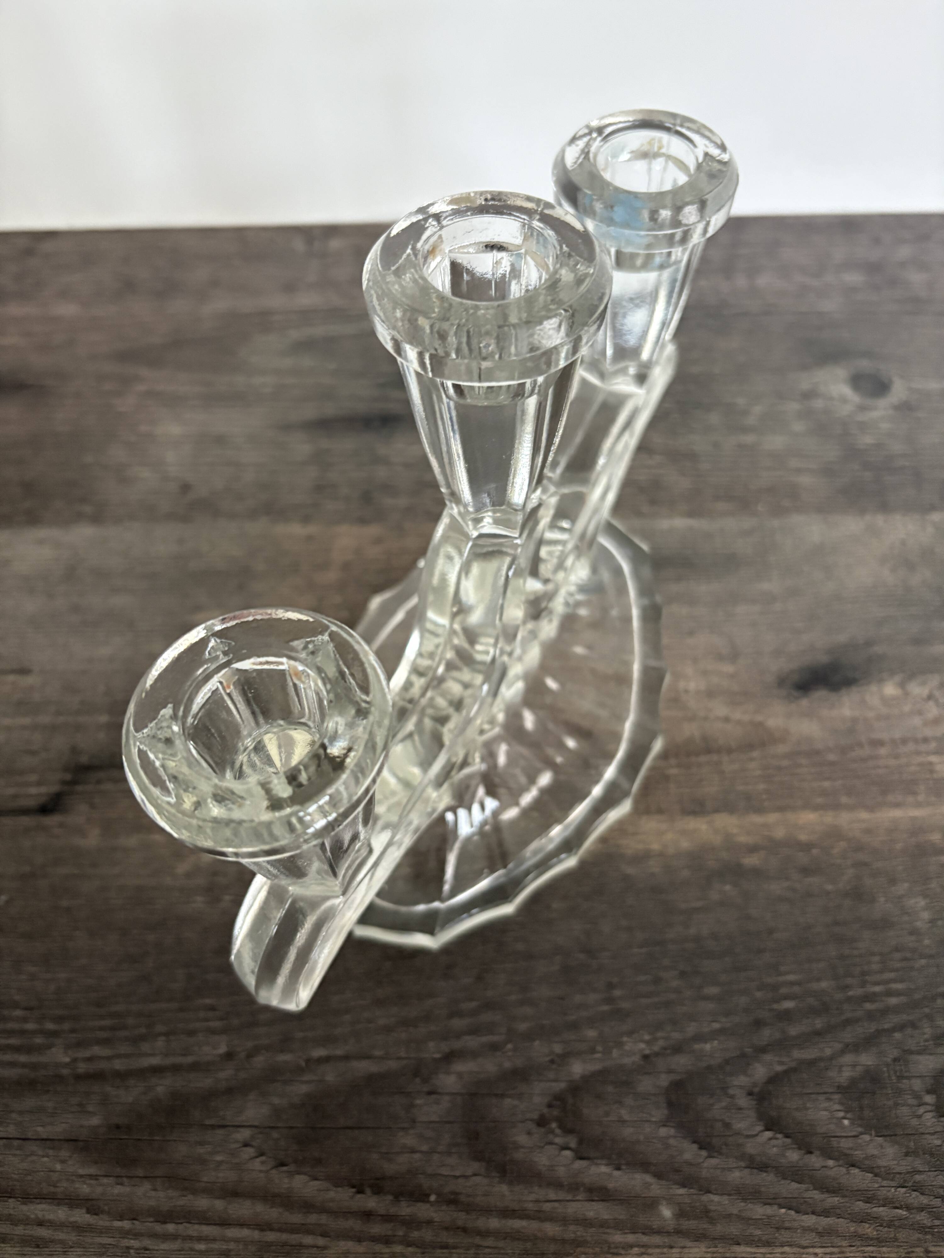 Art Deco candle holder