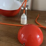 Vintage enamel lamp Louis Poulsen Flowerpot - Verner Panton - VP1