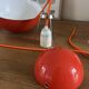 Vintage enamel lamp Louis Poulsen Flowerpot - Verner Panton - VP1