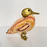 Large ceramic duck by Lancel