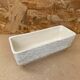 Antique vetter cactus pot white beige ceramic w. germany vintage