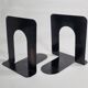 Pair of industrial book greenhouse in black lacquered steel