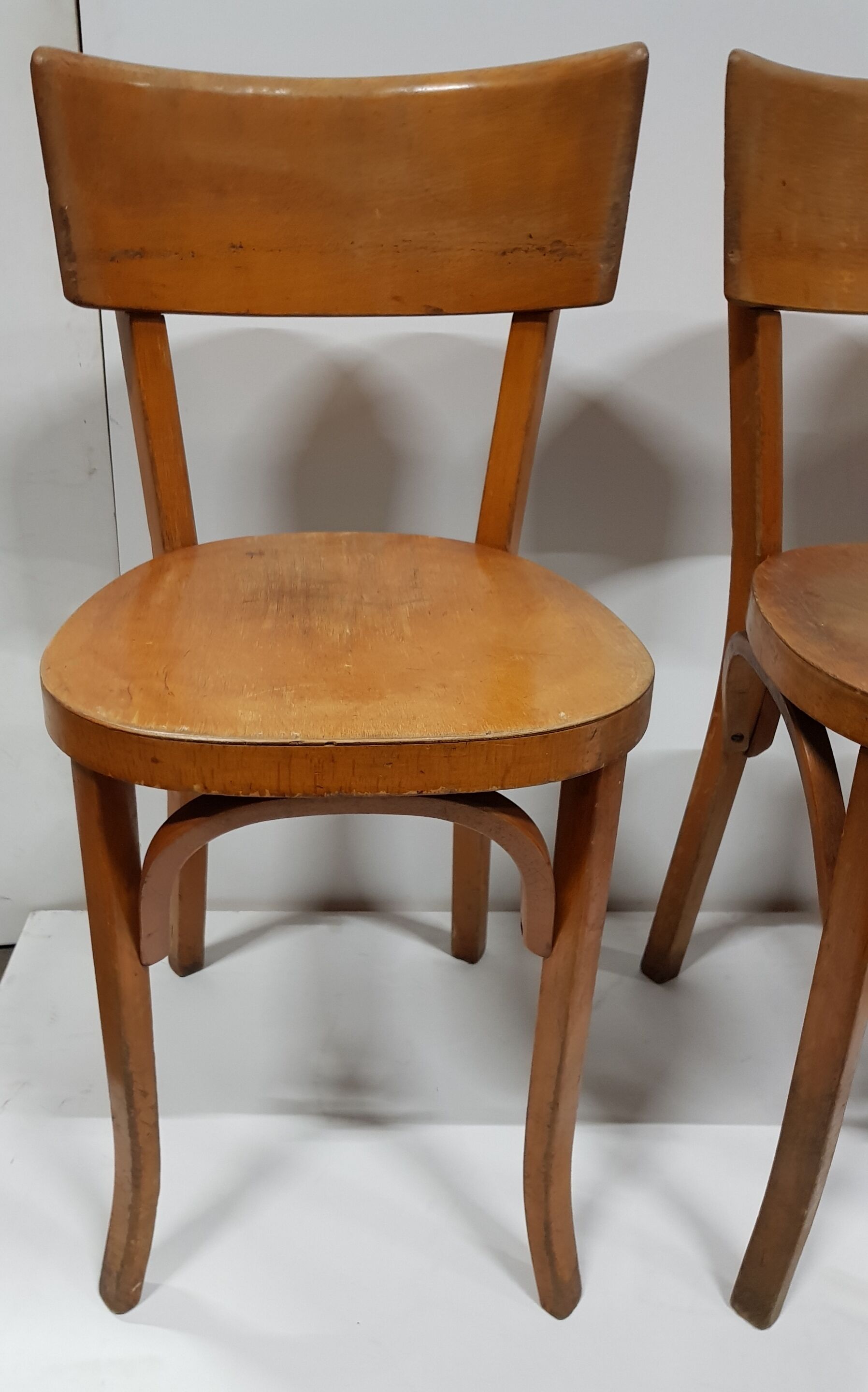 Three Baumann chairs from the 1950s