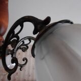Vintage 5-spoke chandelier