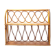 50/60 vintage rattan and wicker shelf