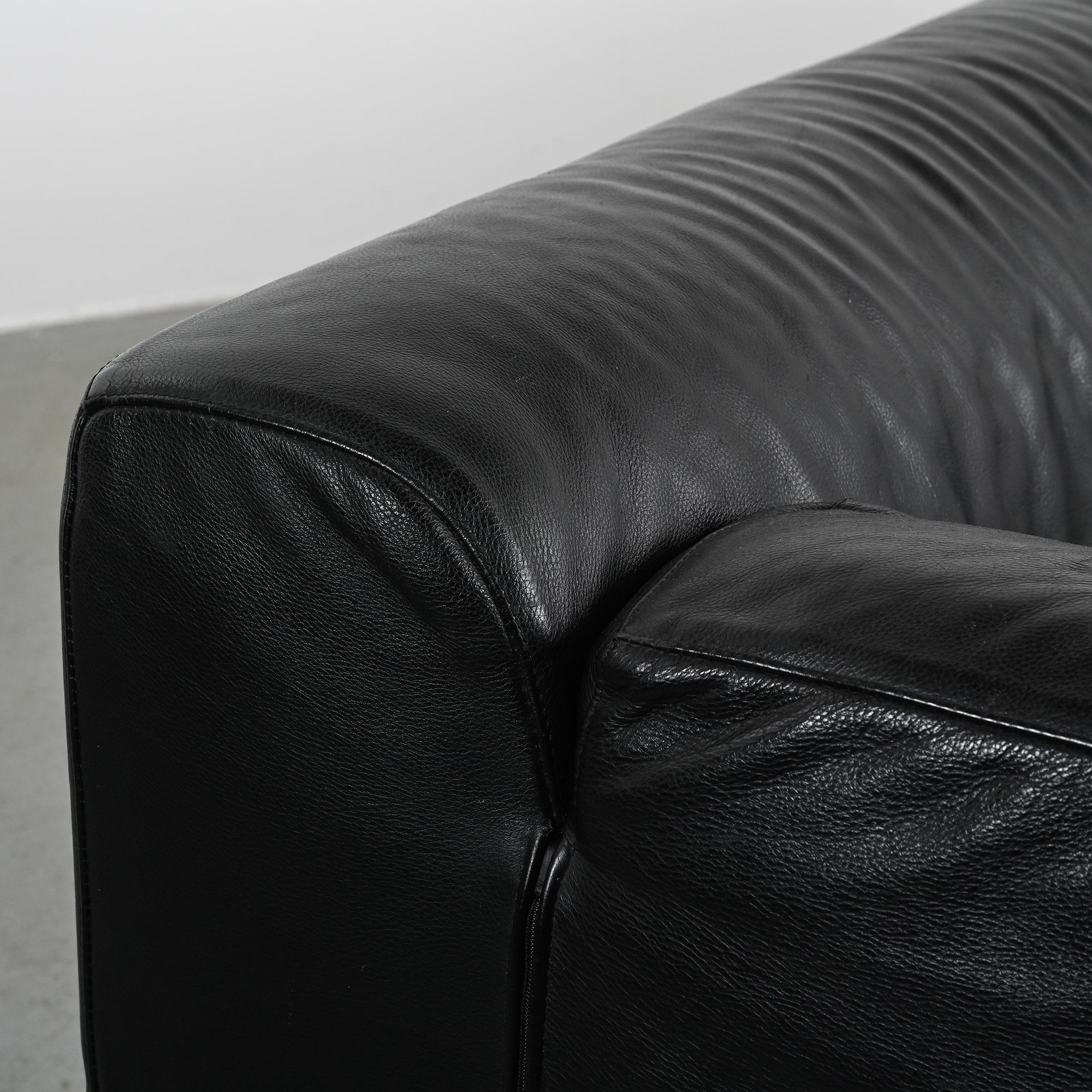 Three-seater sofa by Piero Lissoni, model Met, Cassina, circa 1996.