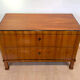 Biedermeier Two Drawer Commode, Cherry Veneer, South Germany, circa 1820