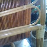 Rattan bedhead