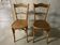 Pair of bistro chairs from the 1930s-40s.
