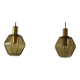 Pair of Lamps by Glashütte Limburg, Germany 1970s