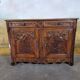 Buffet sculpté Louis XV en noyer