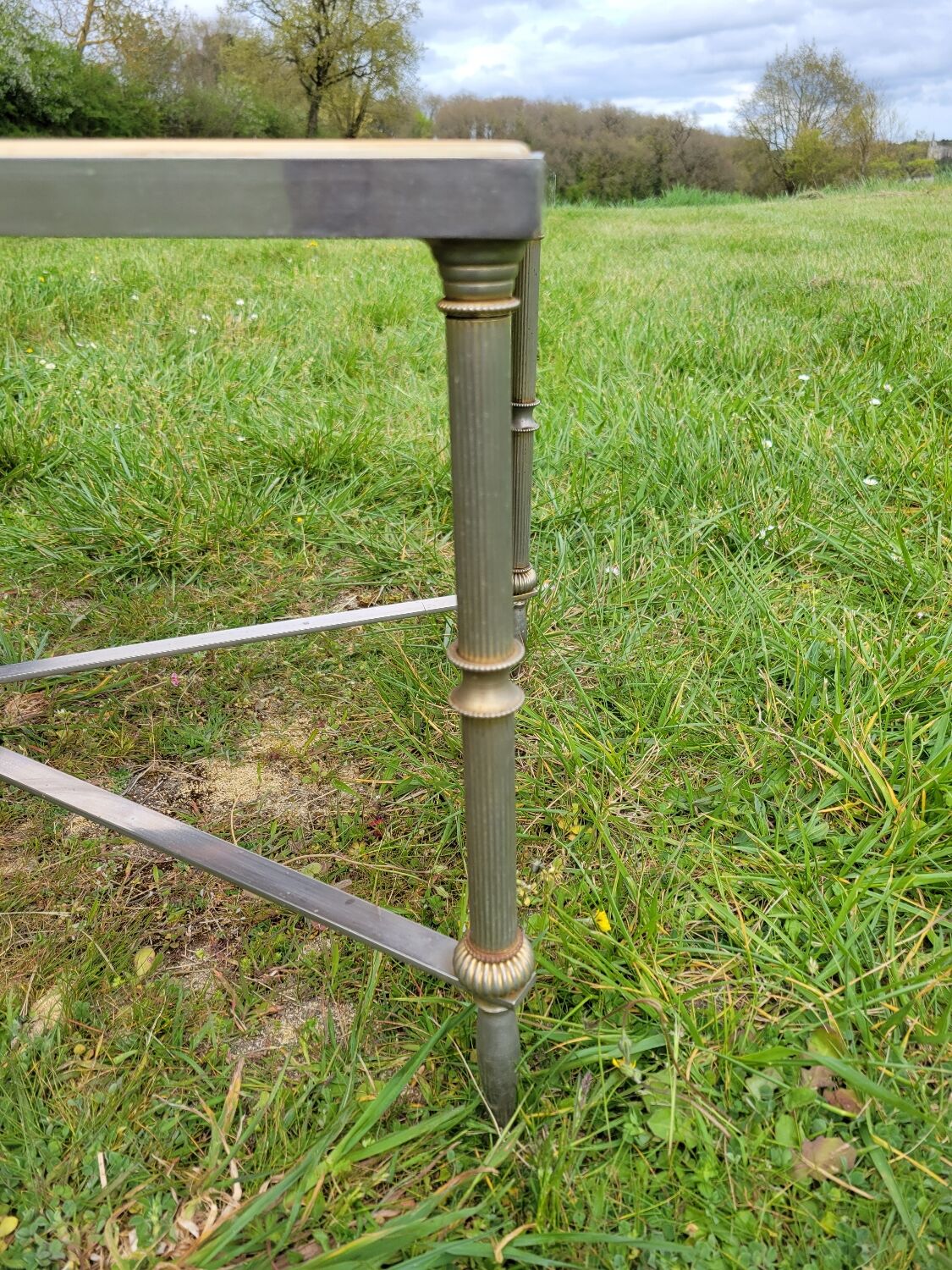 Marble and onyx coffee table 1960s/70s