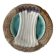 Asparagus plate in earthenware – acanthus and shells – around 1900