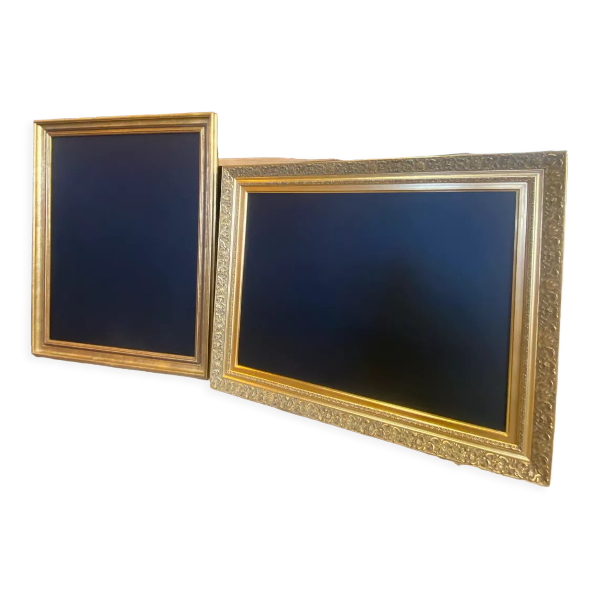Lot de 2 tableaux ardoise