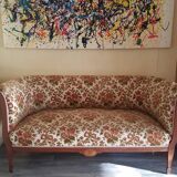 Banquette ancienne de style anglais