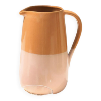 Two-tone Mediterranea ceramic pitcher - Oustao