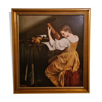 Vintage 80s painting