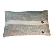 Vintage turkish kilim cushion cover, 30 x 50 cm