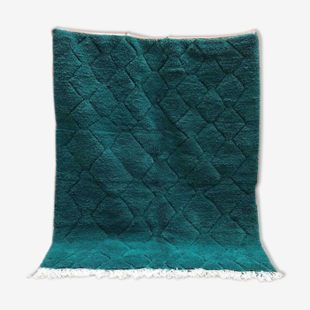 Tapis beni ouarain vert les trocanteuses 220x177cm