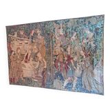 Antique tapestry, the grape harvest