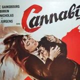 Affiche de ciema originale Cannabis Gainsbourg Birkin Koralnik Allard
