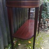 Louis XVI-style mahogany and marble console