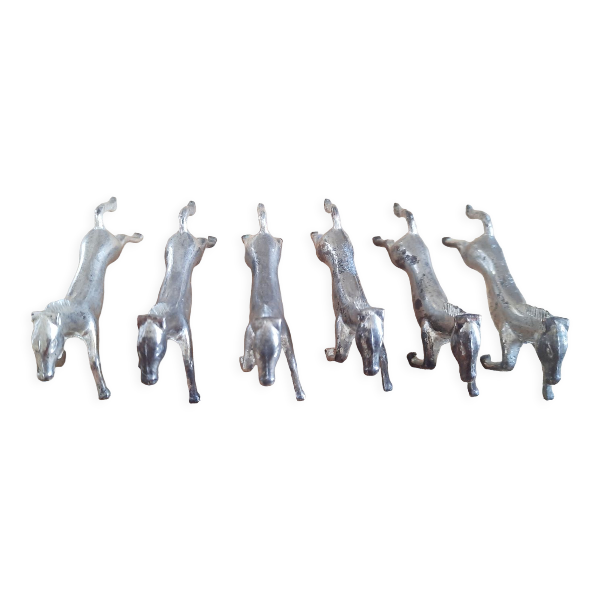 Horse metal knife holder