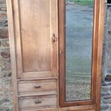 Vintage wardrobe mirror cabinet
