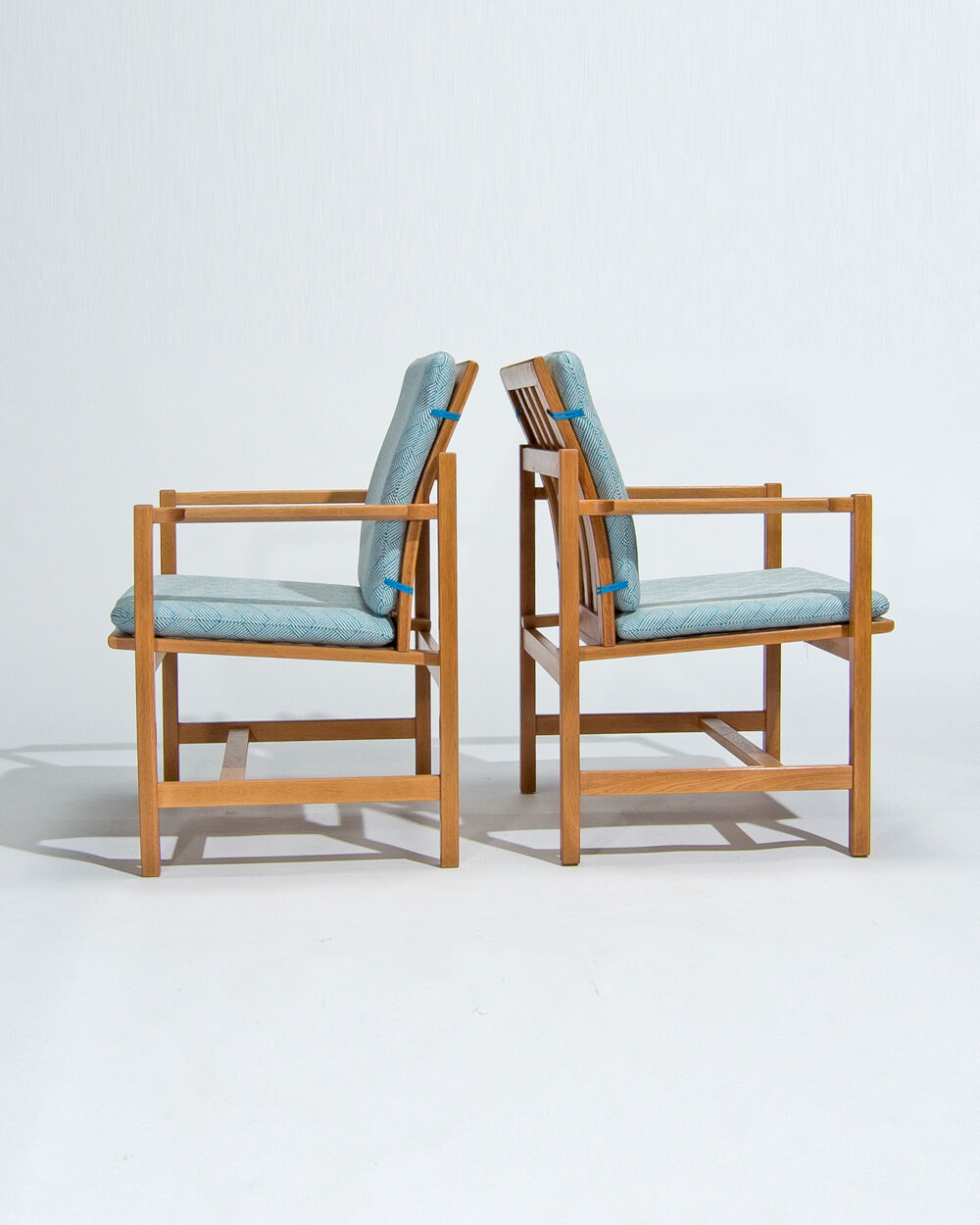 Danish armchairs by Borge Mogensen 1960s
