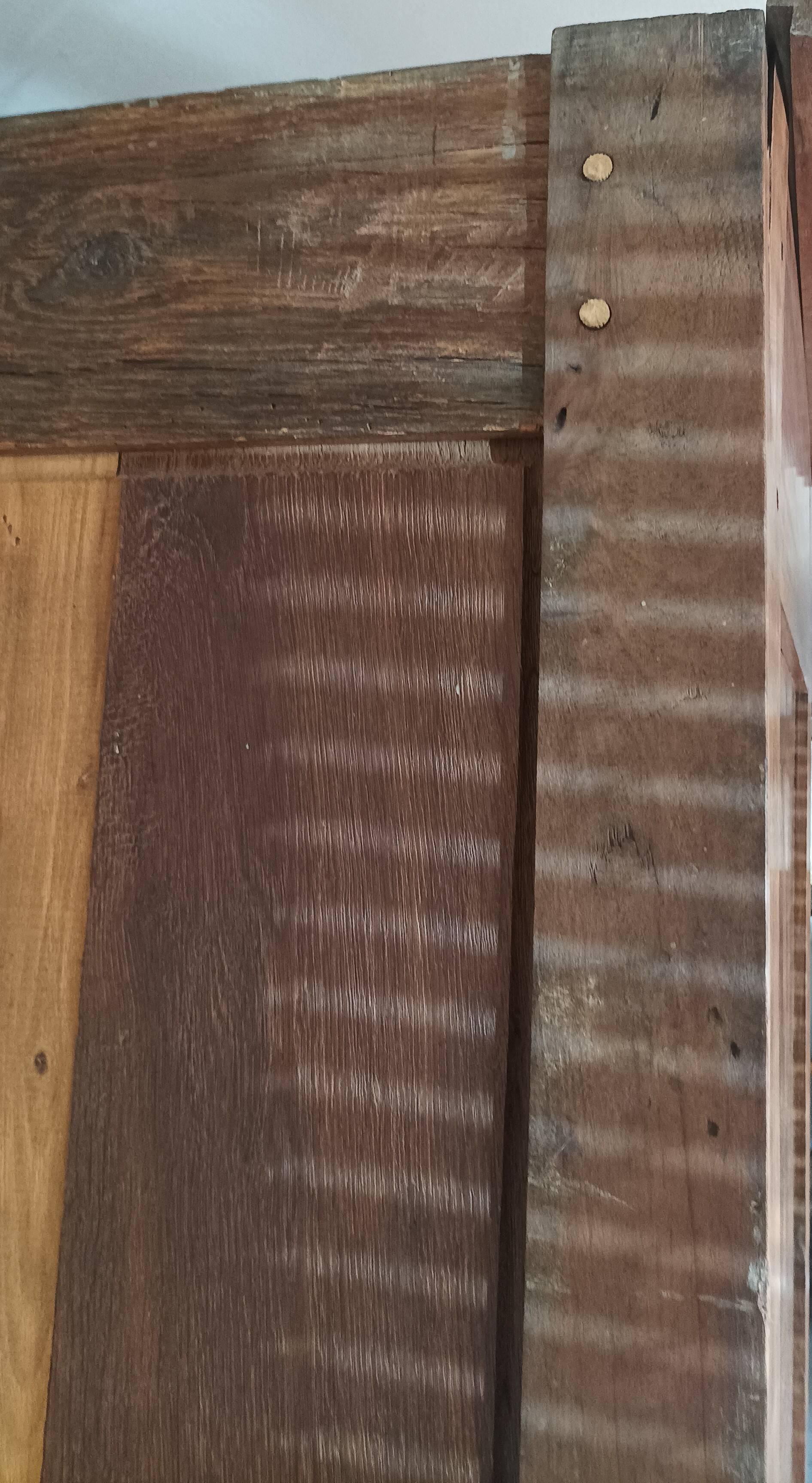 Empire walnut wardrobe