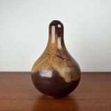 Vase calebasse en poterie d'atelier allemand du milieu du siècle de Cornelsen Kindermann Keramik, années 1960