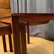 A pair of rosewood side tables Kvalitet Form Funktion Denmark 1960s