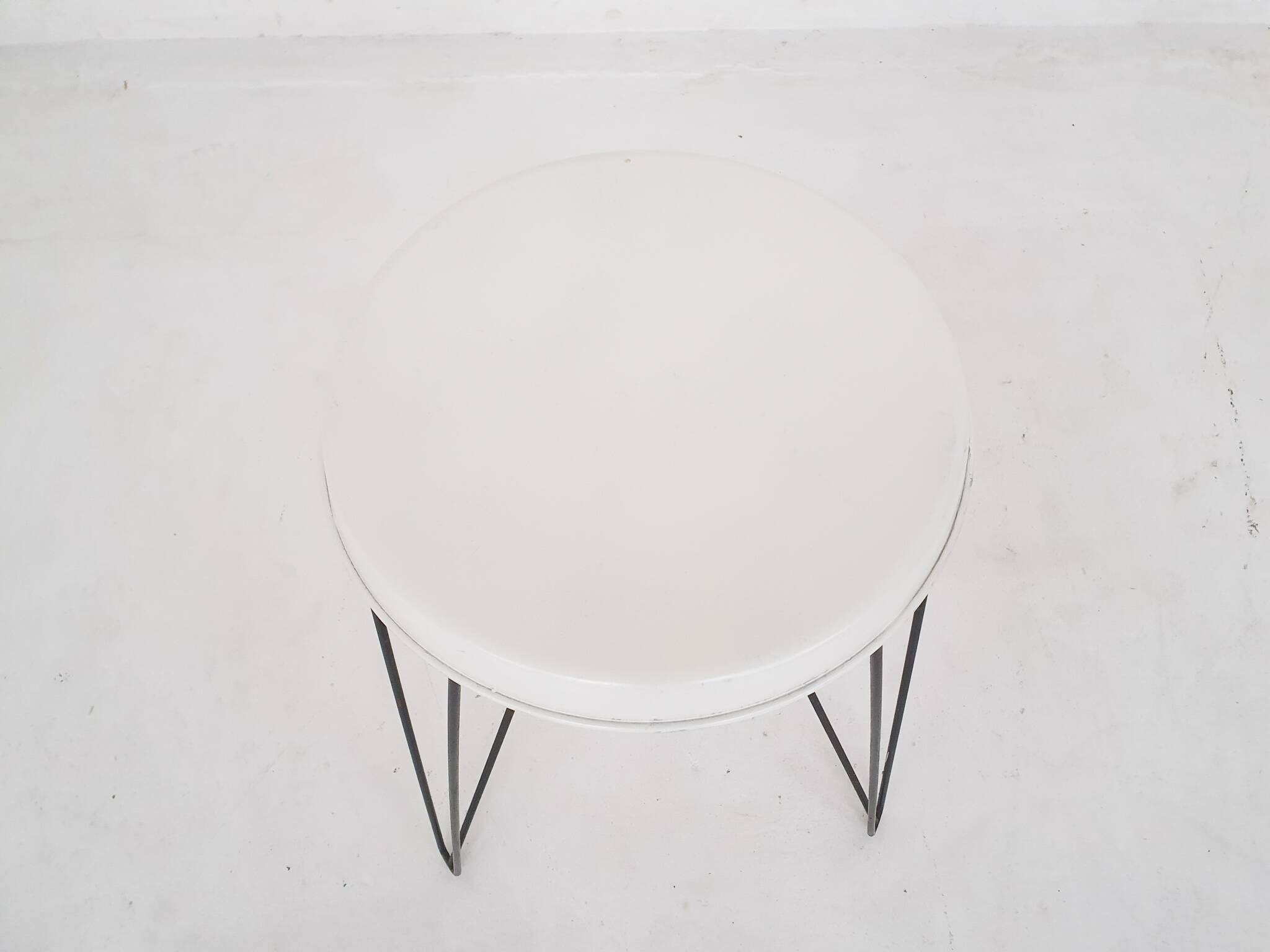 Tjerk Reijenga for Pilastro metal stool, The Netherlands 1966