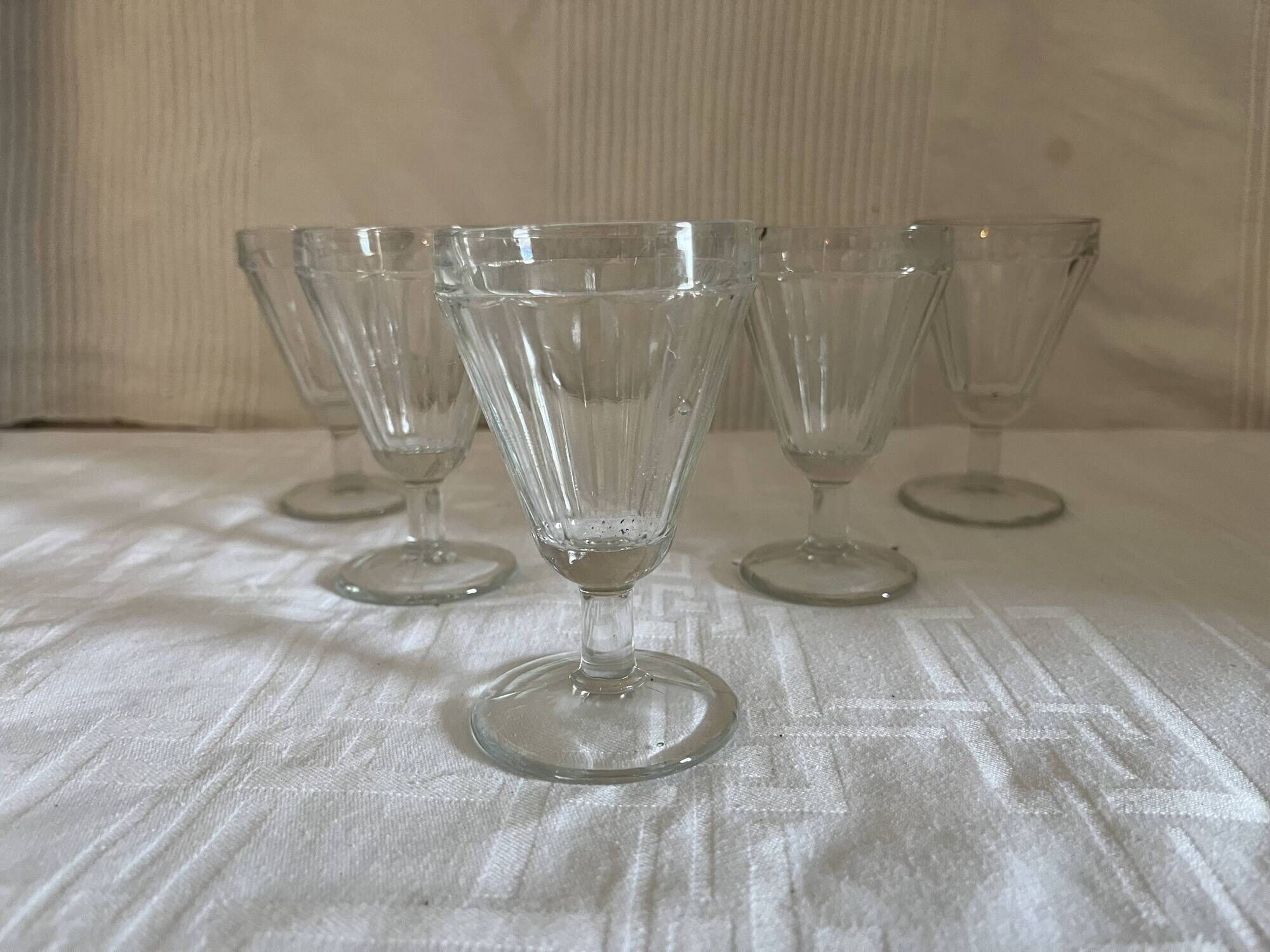 Old bistro glass