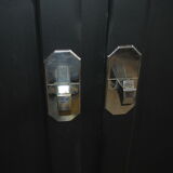 Renovated black parisian wardrobe