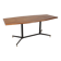 Vintage 60's table in metal and wood italian design
