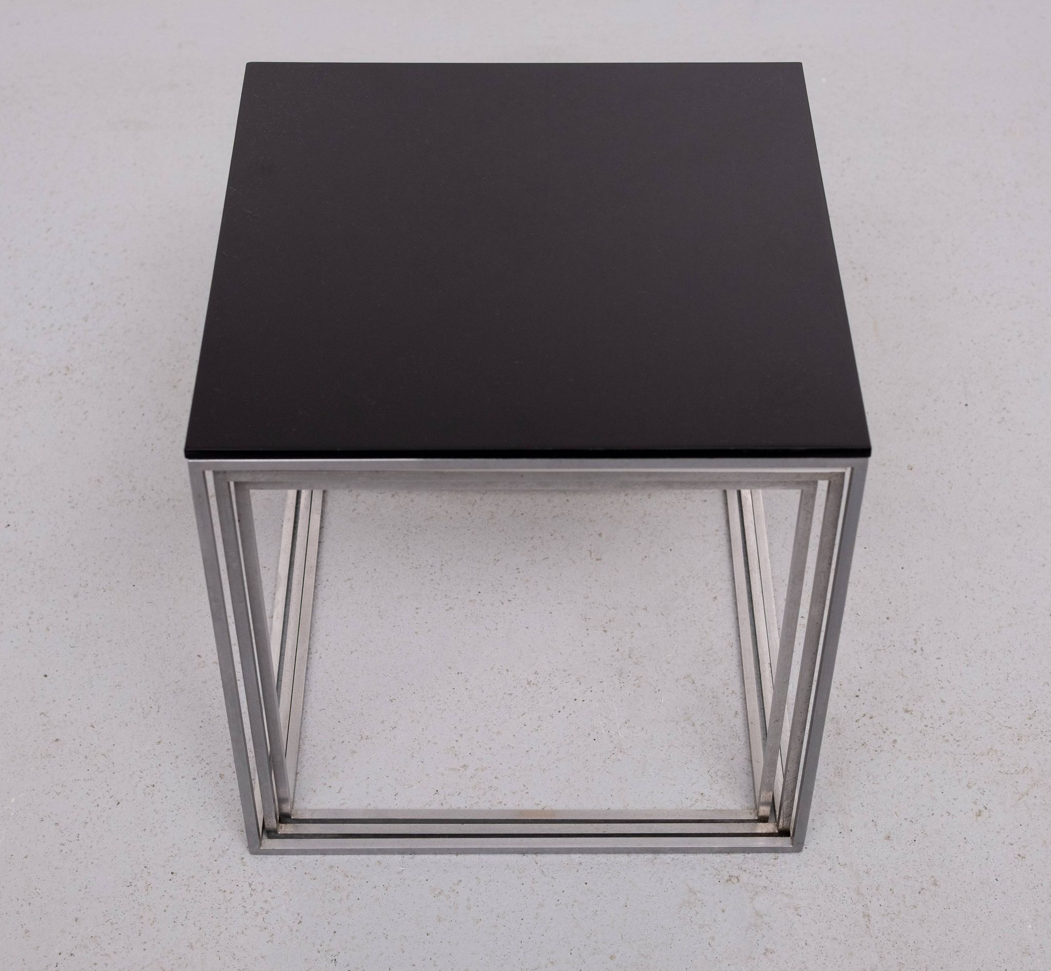 Nesting Tables model PK-71 designed by Poul Kjærholm. by E. Kold Christense