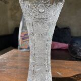 Vintage Bohemian Crystal Vase