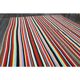 Tapis turc Oushak fait main en laine et coton rouge 174x287 des années 1970