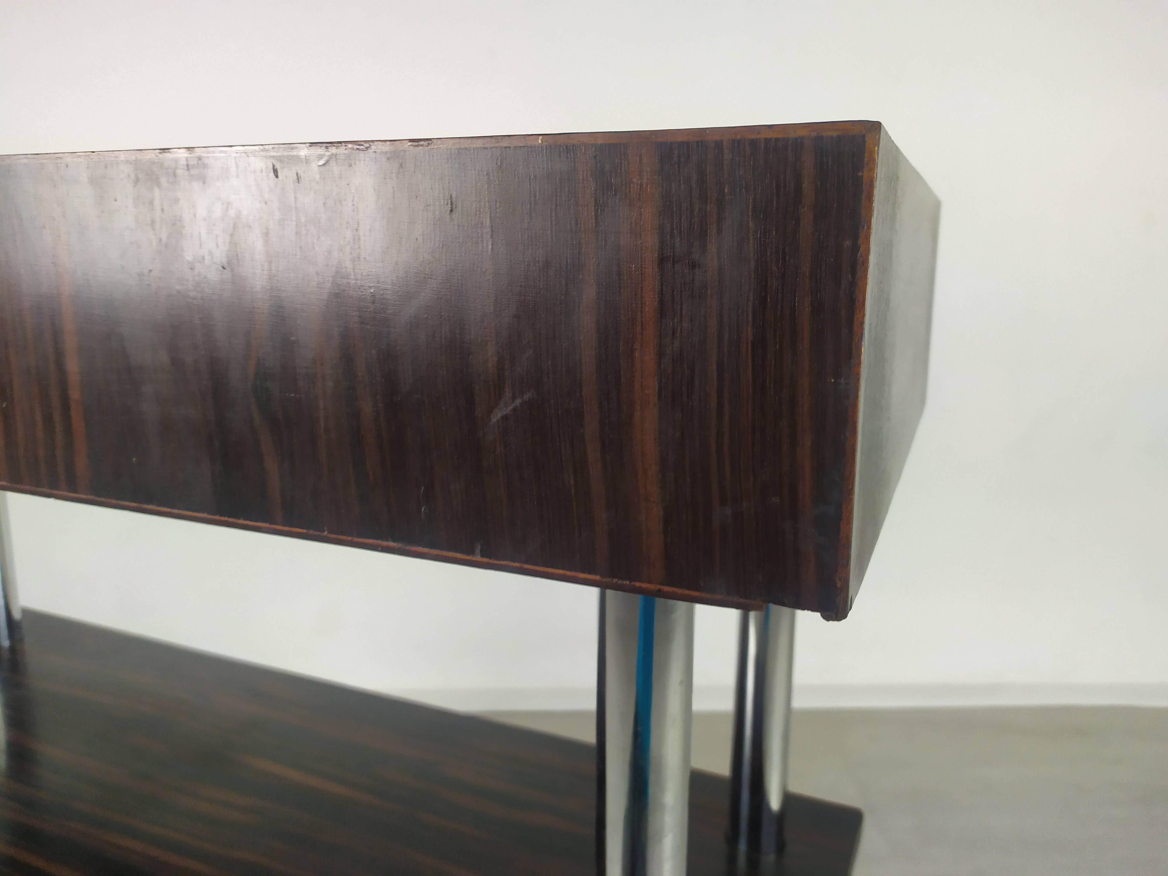 Console art déco Macassar