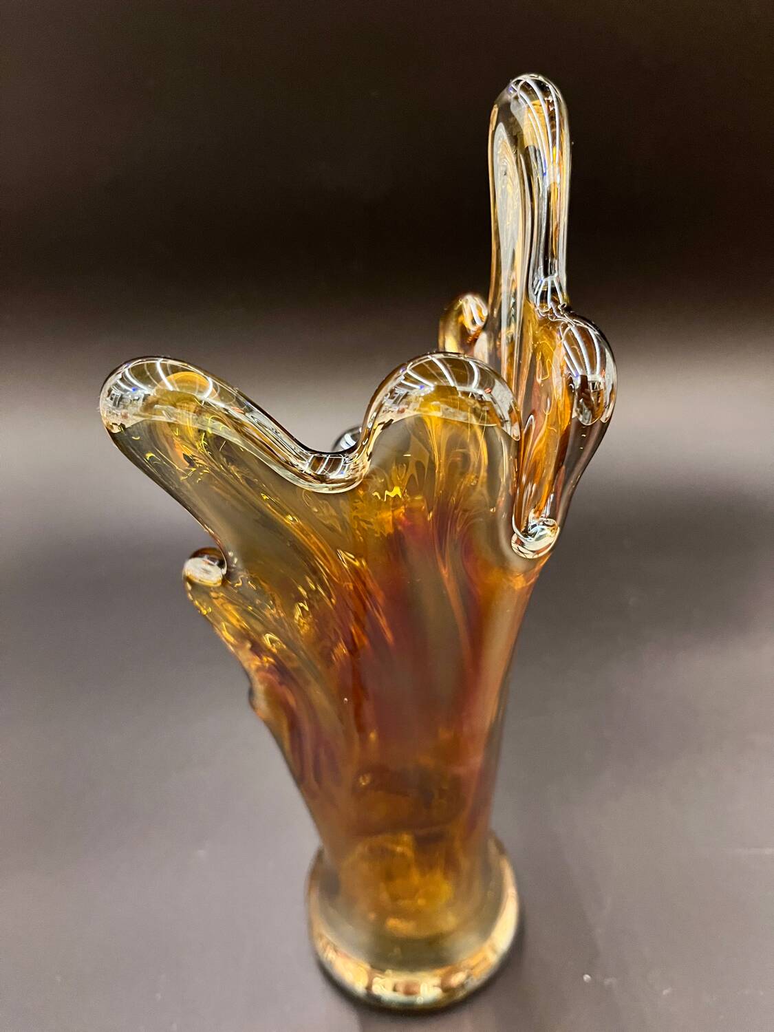 Murano vase duo