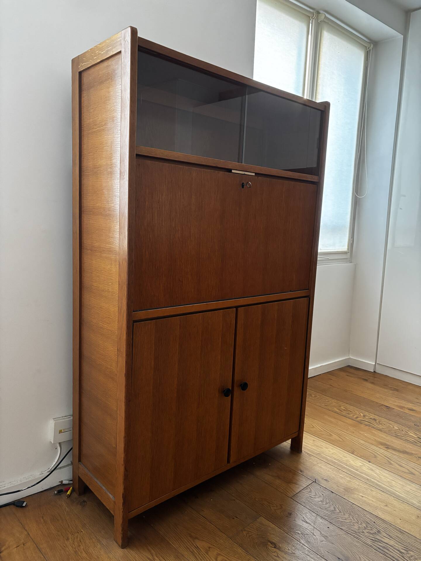 Desk / Secretary in wood from the 60s-70s