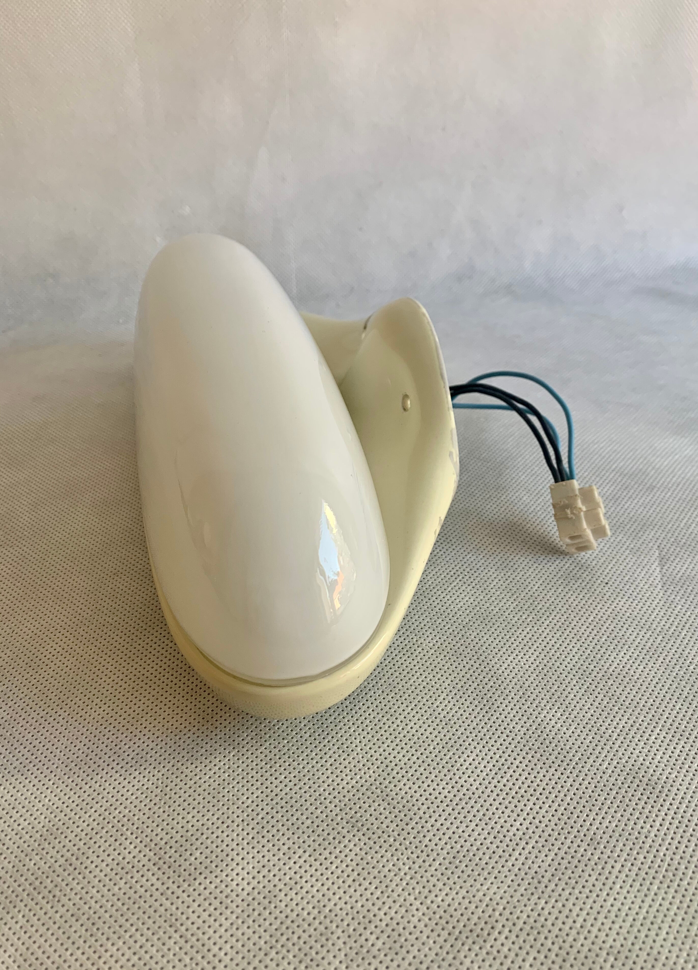 Mid-century swedish ceramic wall light