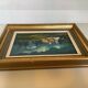 Landscape painting oil on hardboard signed Louwagie