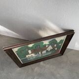 Framed oil “mill” 1981