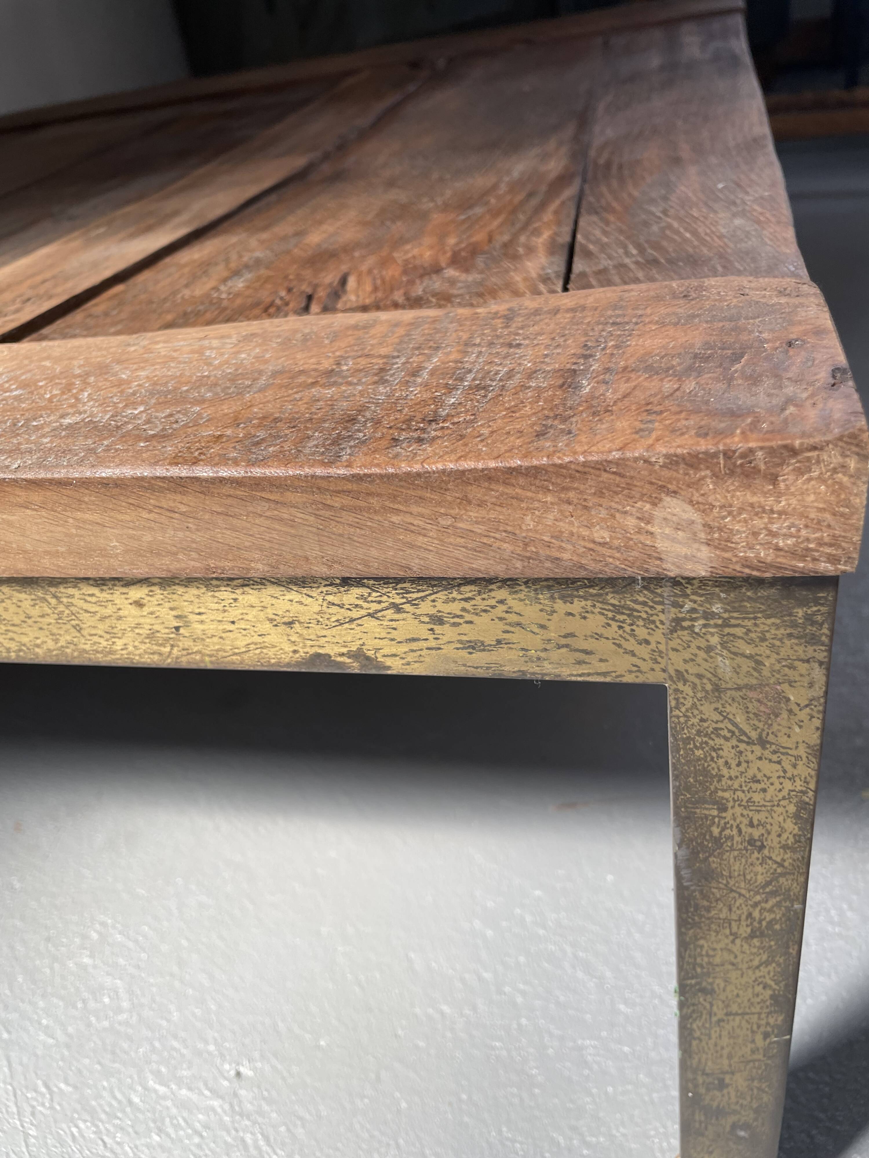 Wooden coffee table