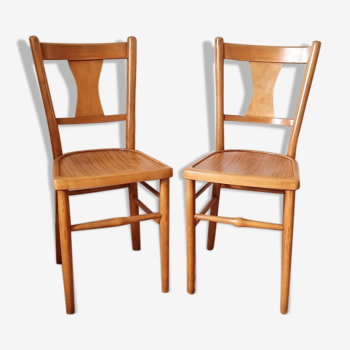 Set of Baumann bistro chairs